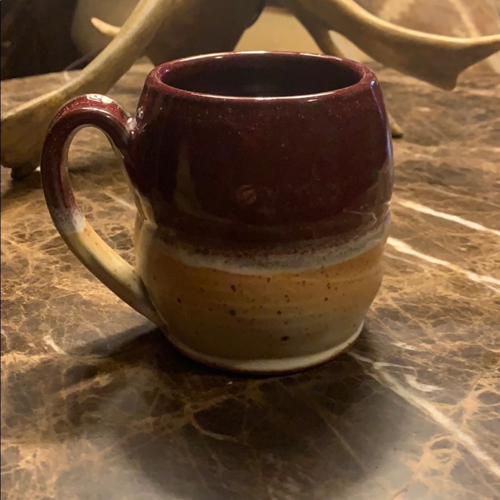 Pottery mug handmade